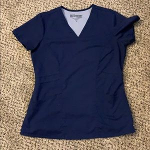 Grey’s Anatomy scrub top navy